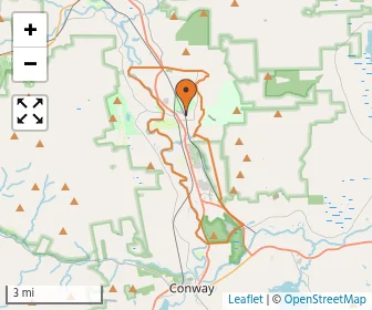 Area schools map